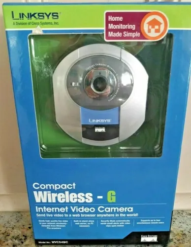 Camara De Video Wifi Linksys Compact Wireless - G Wvc54gc
