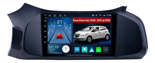 Stereo Android 12 Gps Chevrolet Onix 2gb+32gb+carplay Bt 