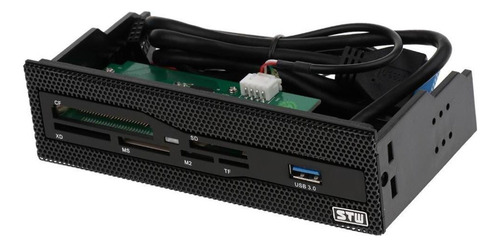 Aplicável A 5.25 '' Usb3.0 Leitor De Cartão Interno Painel