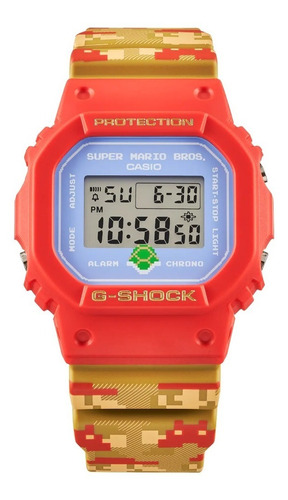 Imagen 5 de 10 de Reloj Casio G-shock Youth Especial Mario Bros Dw-5600smb-4cr