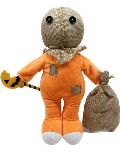 Peluche Trick Treat 'r Sam Halloween Pumpkin Man Muneco 36cm