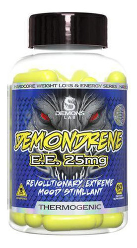 Demondrene E.e 25mg - 60 Cpas - Demons Lab