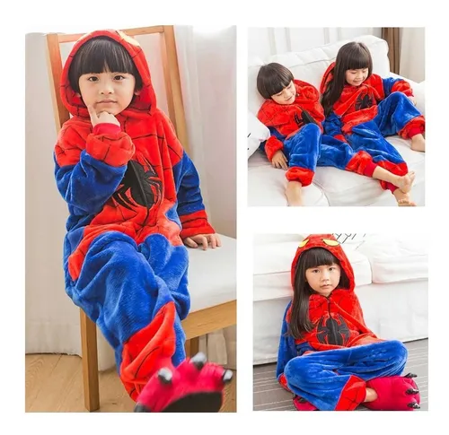 Pijama Spiderman Infantil Hombre Araña Y Envío Gratis!