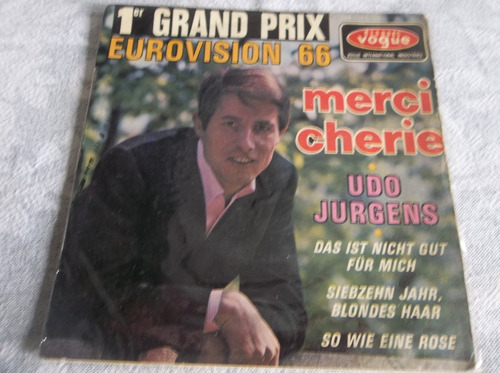 Udo Jurgens - Merci Chérie 7 Ep Vinilo