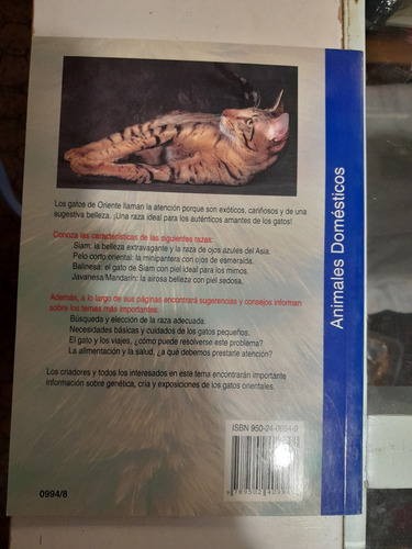 Siameses Y Otros Gatos De Oriente,eva-maria Gotz Y G.wolf (Usado)