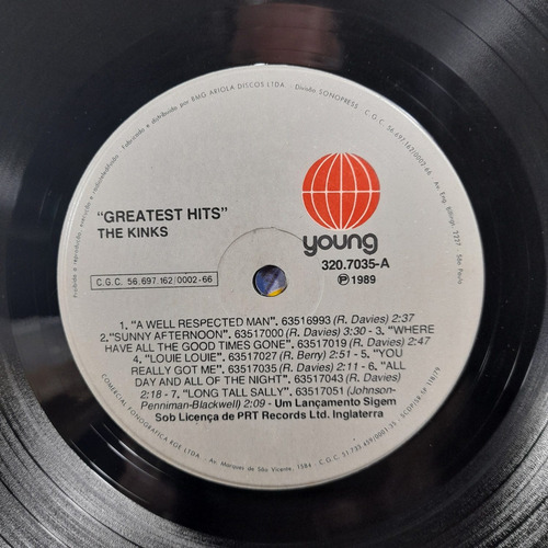 Imagem 5 de 6 de Vinil Lp The Kings Greatest Hits Bom Estado