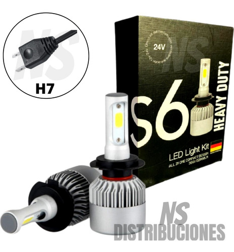 Kit Cree Led Cree S6 24v H1 H4 H7 H11  Camiones Micros
