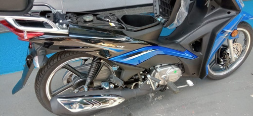 Suzuki Biz Nex 115 Injecao Ano 20/21 Zero Km Capacete De Bri