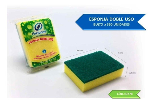 Esponjas Doble Uso Original Importada Al Mayor Detal Oferta