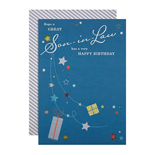 Son In Law Birthday Card 'enjoy' - Medium