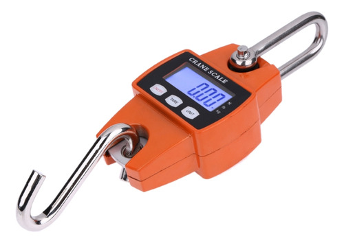 300kg X 100g Portable Lcd Digital Stainless Steel Hook Mini