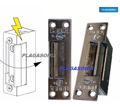 Imagen 3 de 10 de Destrabapestillo Electrico Luber 1000 12v.ca Para Cerradura