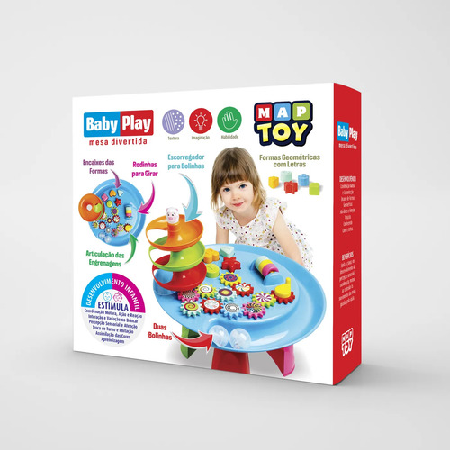 Baby Play Mesa Divertida Infantil Maptoy