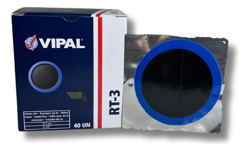 Remendo Rt-3 - Vipal - Caixa 40 Unidades