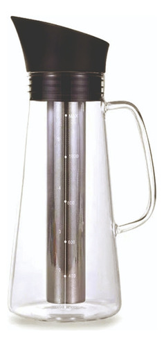 Jarra De Té Tetera Con Filtro Acero Borosilicato 1400ml 