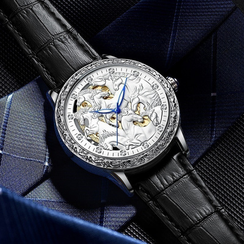 Reloj Mecánico Vintage Automático Kimsdun 2196a
