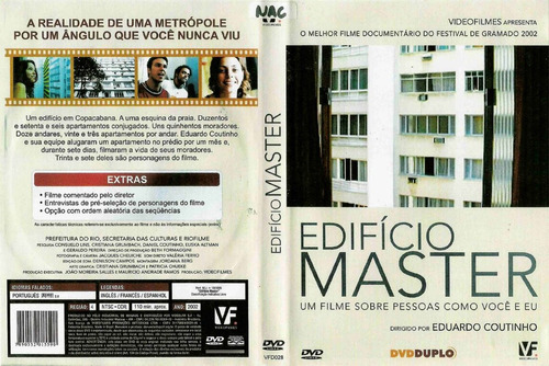 Edificio Master - Dvd Duplo Original Novo Lacrado Raridade ! (Usado)