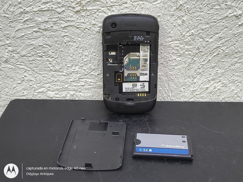 Celular Blackberry Curve 9300 Retro Telcel Con Detalle Negro (Usado)
