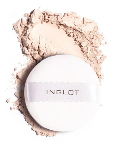 Base de maquiagem em pó Inglot Perfect Finish tom bege