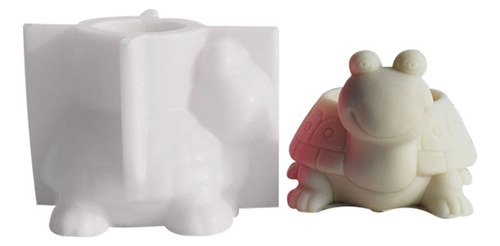 Molde Para Maceta Con Forma De Tortuga Y Resina De Silicona