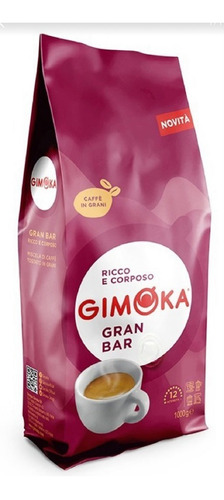 Café Granos Gimoka Gran Bar X 1 Kg - Italia - 2 Unidades