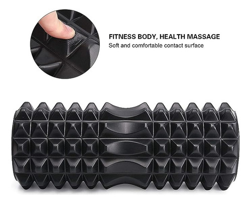 Rodillo Elongación Foam Roller Masaje Recuperación Ejercicio