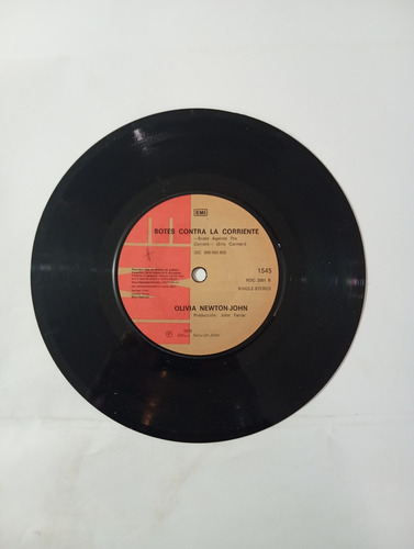 Vinilo Single De Olivia Newton John- Botes Contra ( I29 (Usado)