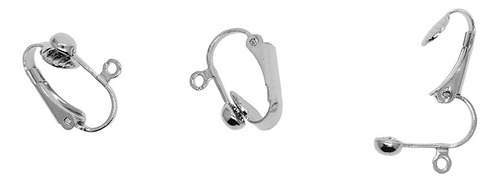 B 60 Unids Convertidores De Aretes Clip De Pendientes De Aro