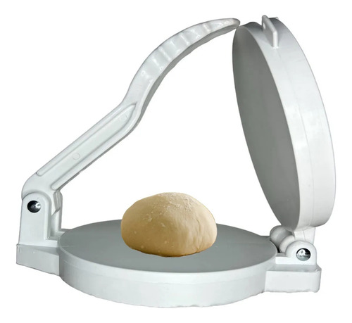 Máquina Para Tortillas Prensa Tortillera Manual Resistente Plastico Circular 25 Cm Color Blanco Marca Yesh Market Modelo 65959