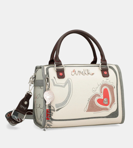 Bolsa Anekke Alma Línea Olé Mod. 40761-345 Multicolor Temático Níquel Multicolor