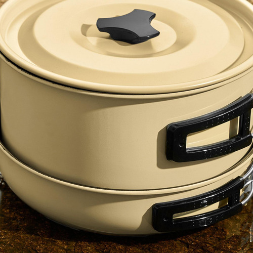Juego De Utensilios De Cocina Para Acampar Con Bolsa De