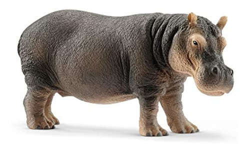 Estatuilla De Juguete Schleich Hippopotamus