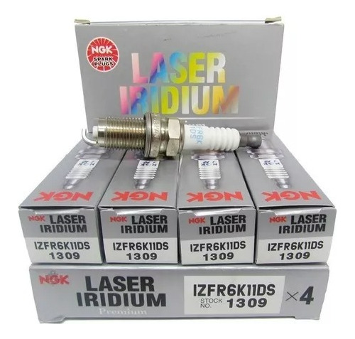 Jogo Velas Honda New Civic 1.8 16v 2007 2008 2009 2010 Ngk