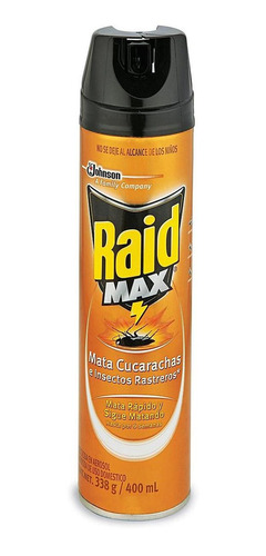 Raid Aerosol Mata Hormigas Y Cucarachas, 399ml - 6/paq