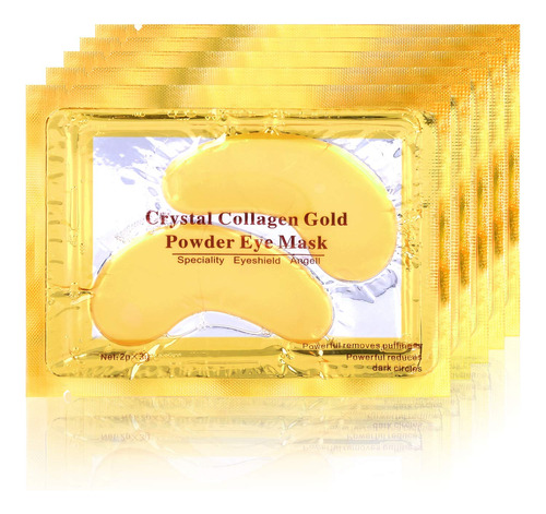 Posta - Mascarilla De Oro Y Colgeno Para Los Ojos, 20 Pares