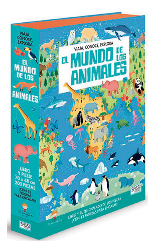 Libro Y Puzzle El Mundo De Los Animales