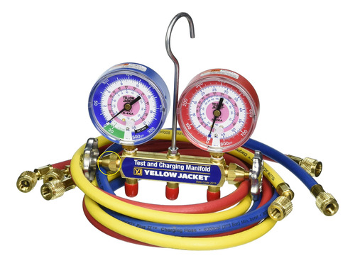 Juego Manometros Refrigeracion Manifold R410 R22 R404 42004