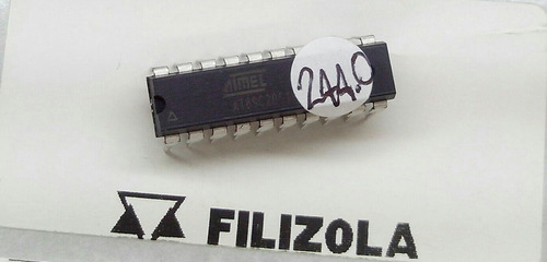 Micro Ci 89c2051 5pçs 244.0 Display Balança Filizola Platina