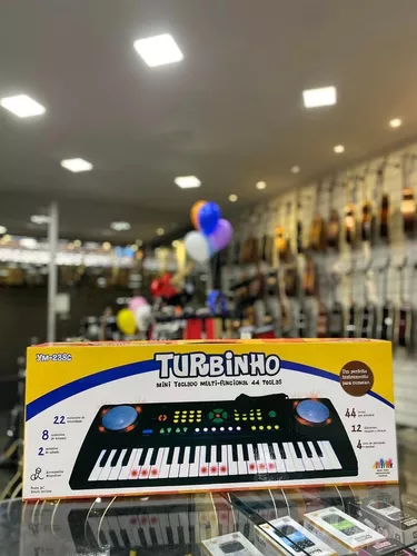 TECLADO TURBINHO YM-238C » Chuio Music Store - Instrumentos Musicais