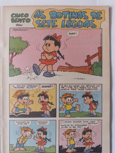 Gibis Chico Bento Magali Cascão Antigas Globo Raras Lote (Usado)