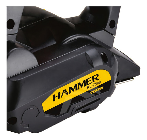 Plaina Elétrica Industrial 750w 220v Hammer Rolamentada Cor
