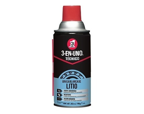 Grasa Blanca De Lítio 3-en-uno Técnico 282ml