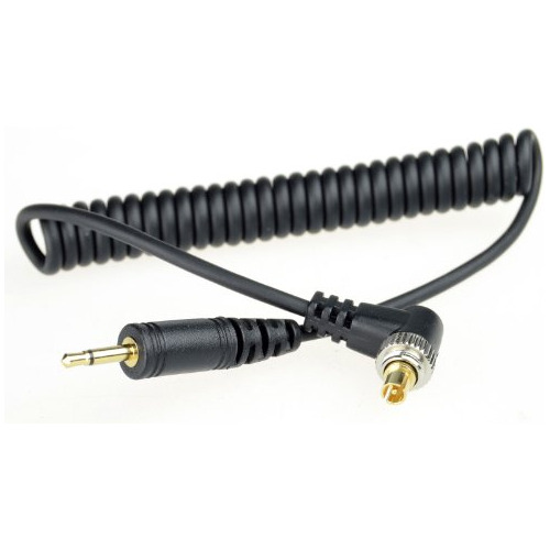 Dslrkit - Cable De Sincronización Para Pc (2,5 Mm A Macho, C