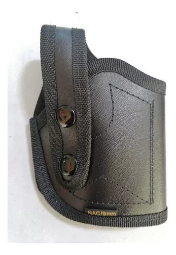 Chapuza En Cuero Tipo Tanga Para 9mm 