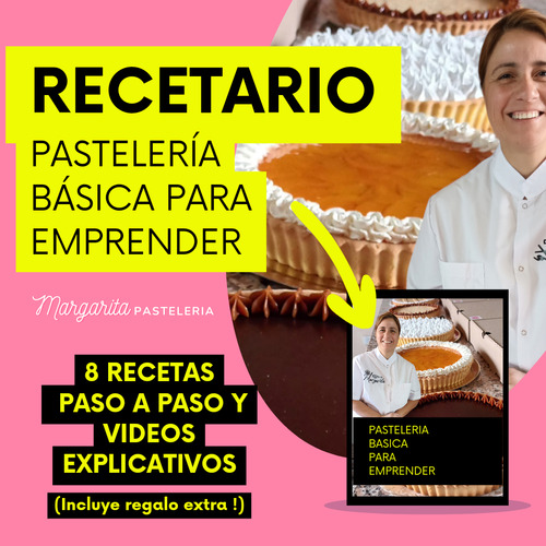 Ebook Libro Recetas Pasteleria Para Emprender