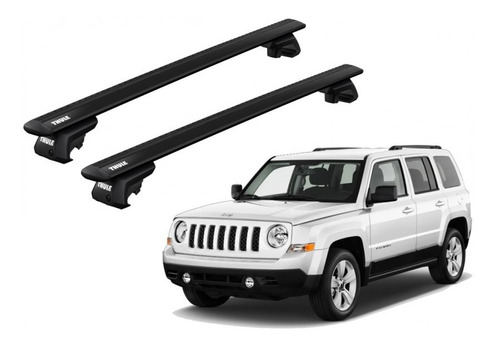 Barras Thule Jeep Patriot 06-17 Re / Wingbar Evo Black