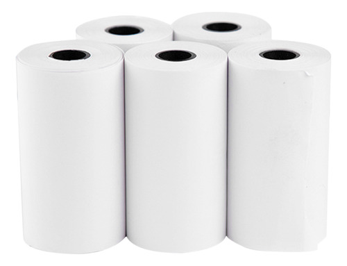 Papel Térmico Para Cámara, 5 Rollos