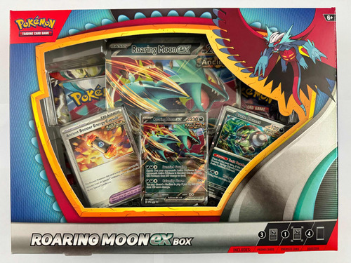 Roaring Moonex Box Pokemon Tcg