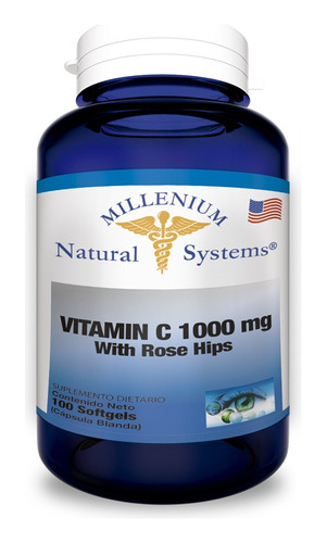 Vitamina C 1000mg 100 Softgel - Unidad a $522
