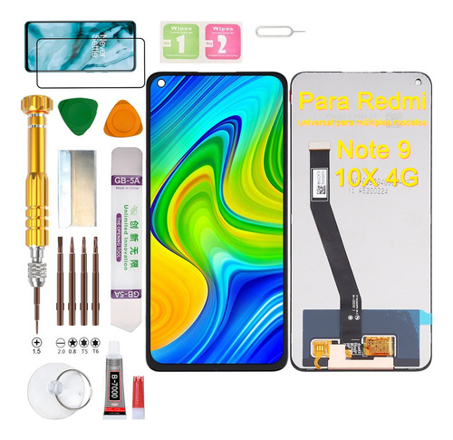 Pantalla Para Xiaomi Redmi Note 9 M2003j15ss/ 10x 4g Display